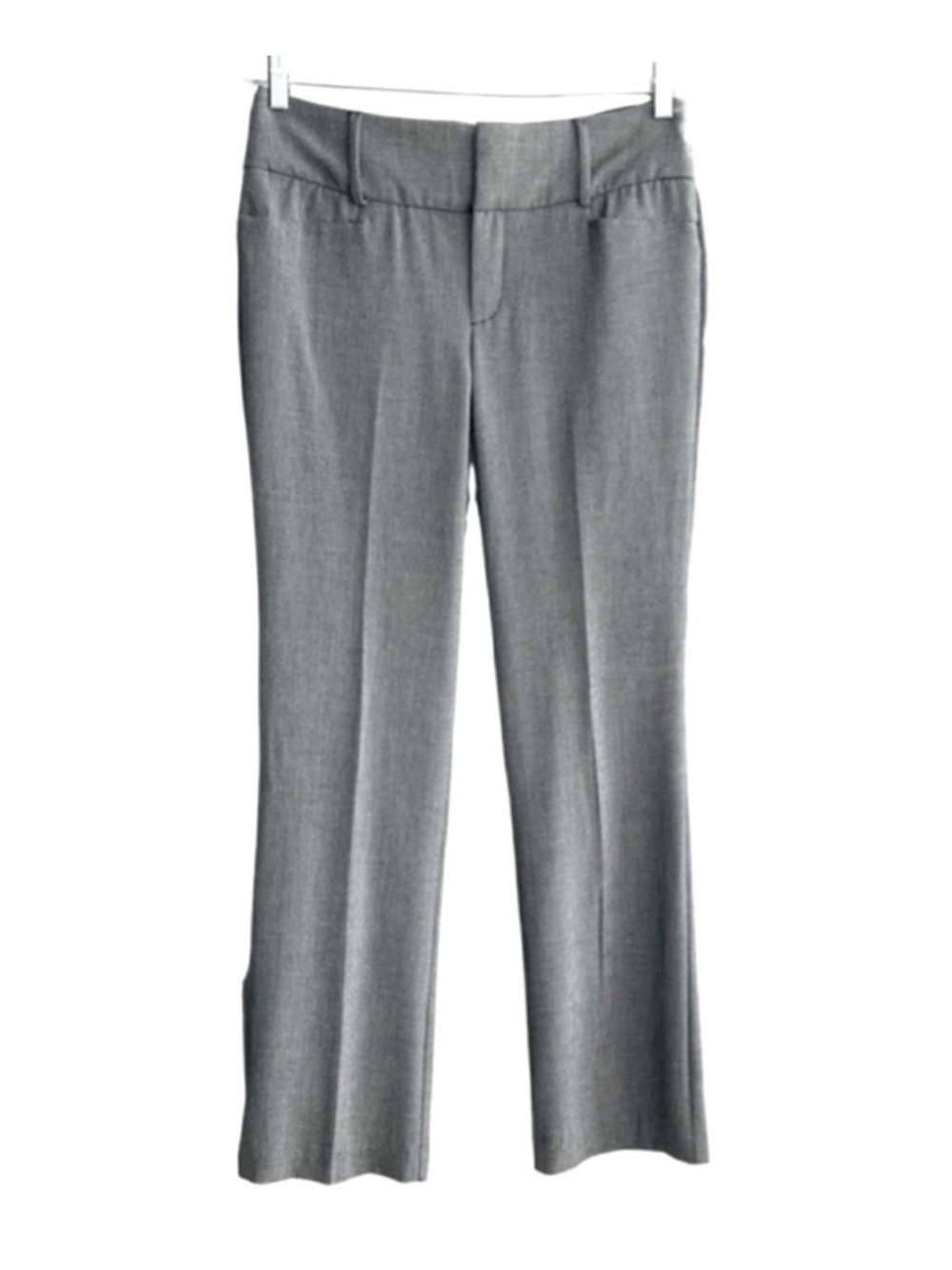 Nine West Boot Cut Trouser Pants Houndstooth Tummy Control Black White  Size 4 - Picture 2 of 10